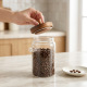 Glass Jar with Wooden Spoon 800 ml
